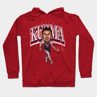 Kyle Kuzma Washington Cartoon Hoodie